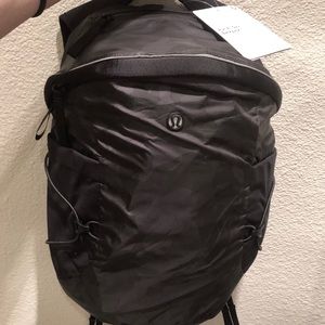 Lululemon Run All Day Backpack Black Camo